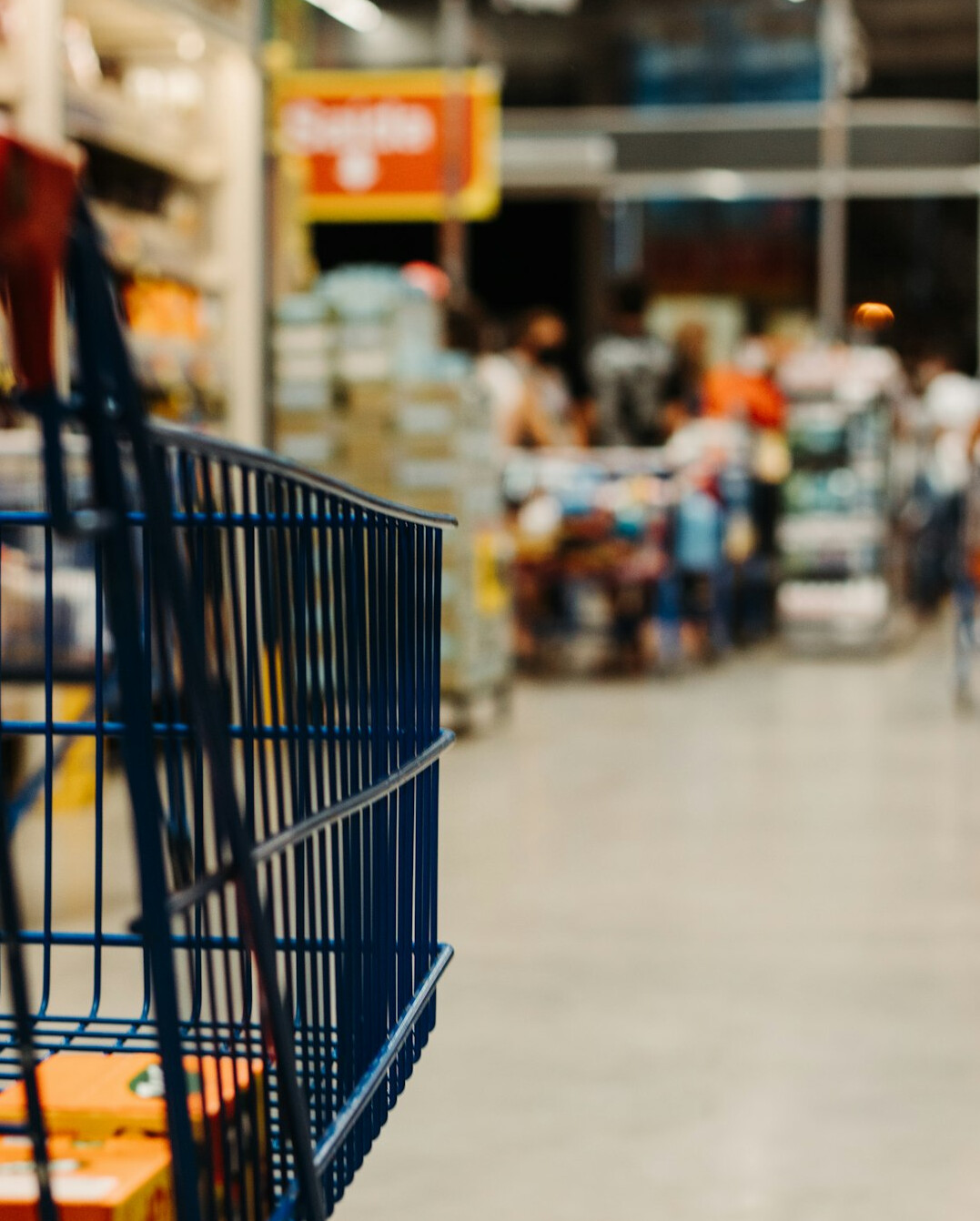 supermarket aisle security